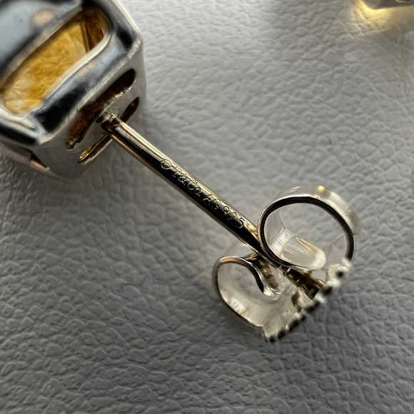 Tiffany & Co. citrine sparkle earrings - Picture 12 of 14